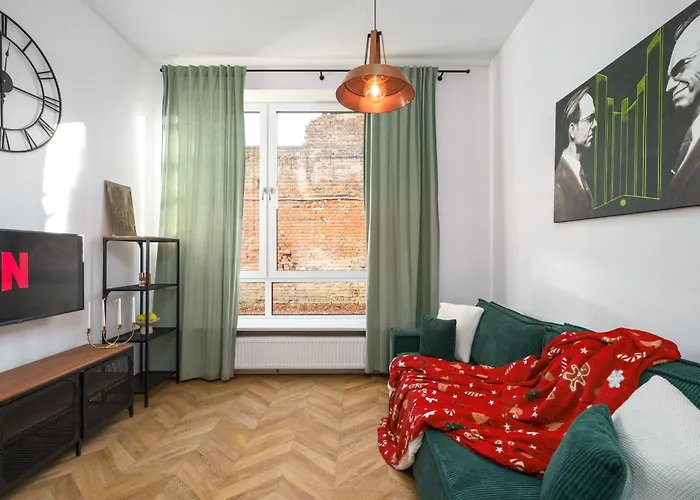 Golden In - Stylish&cozy - Ząbkowska A Apartament