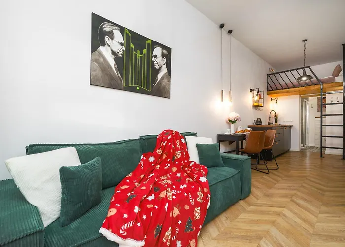 Golden In - Stylish&cozy - Ząbkowska A Apartament